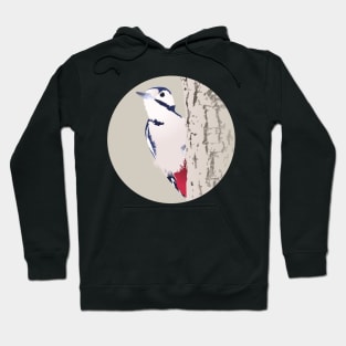 Great Spotted Woodpecker Hoodie